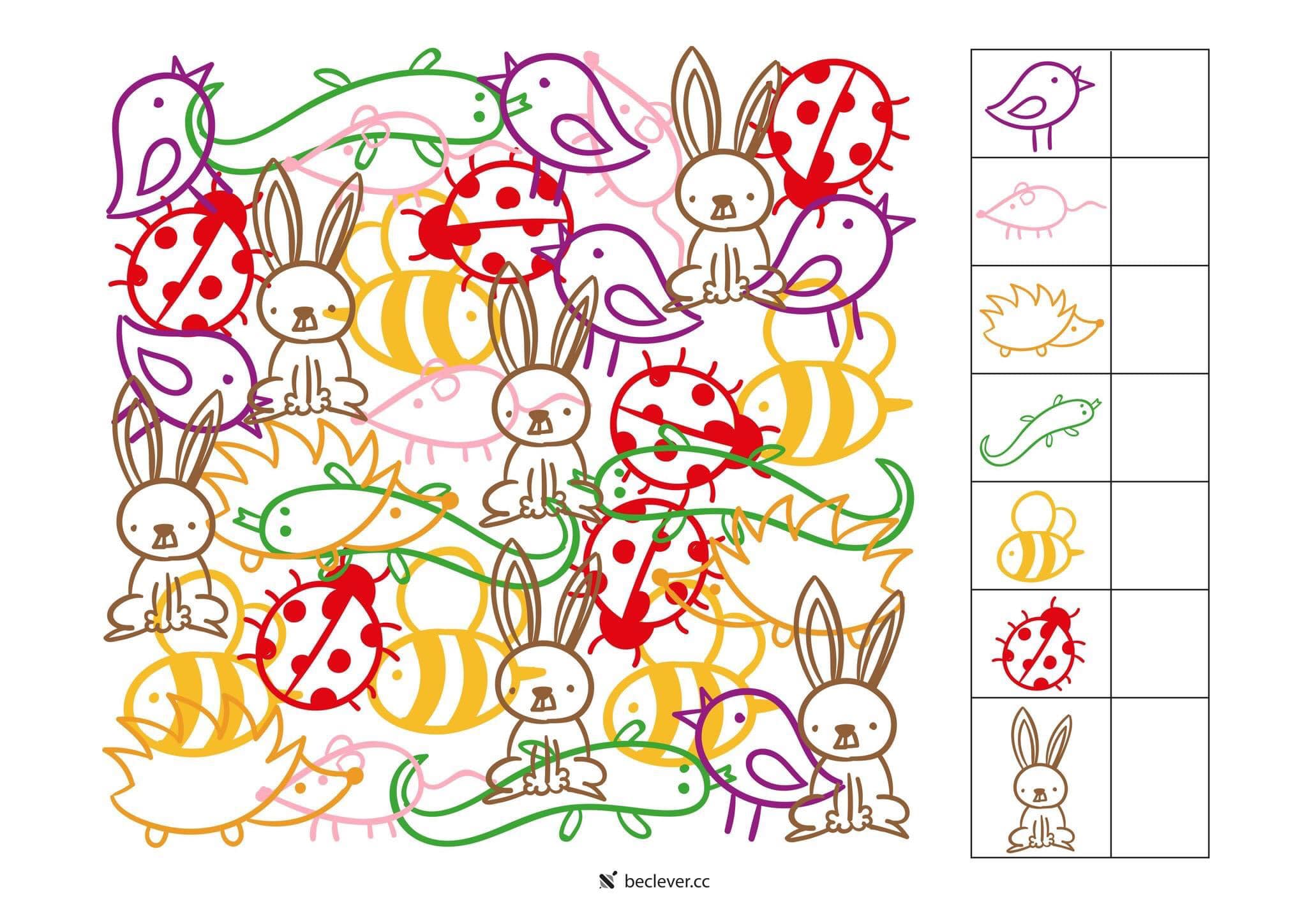 Trò chơi tinh mắt đếm hình Trò chơi tinh mắt đếm hình (PDF)