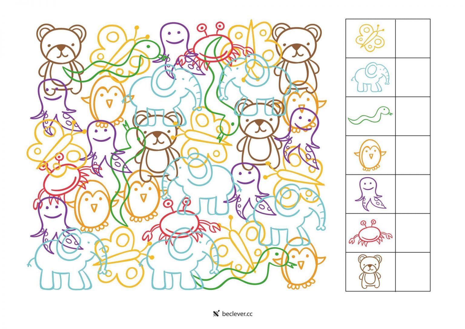 Trò chơi tinh mắt đếm hình (PDF)