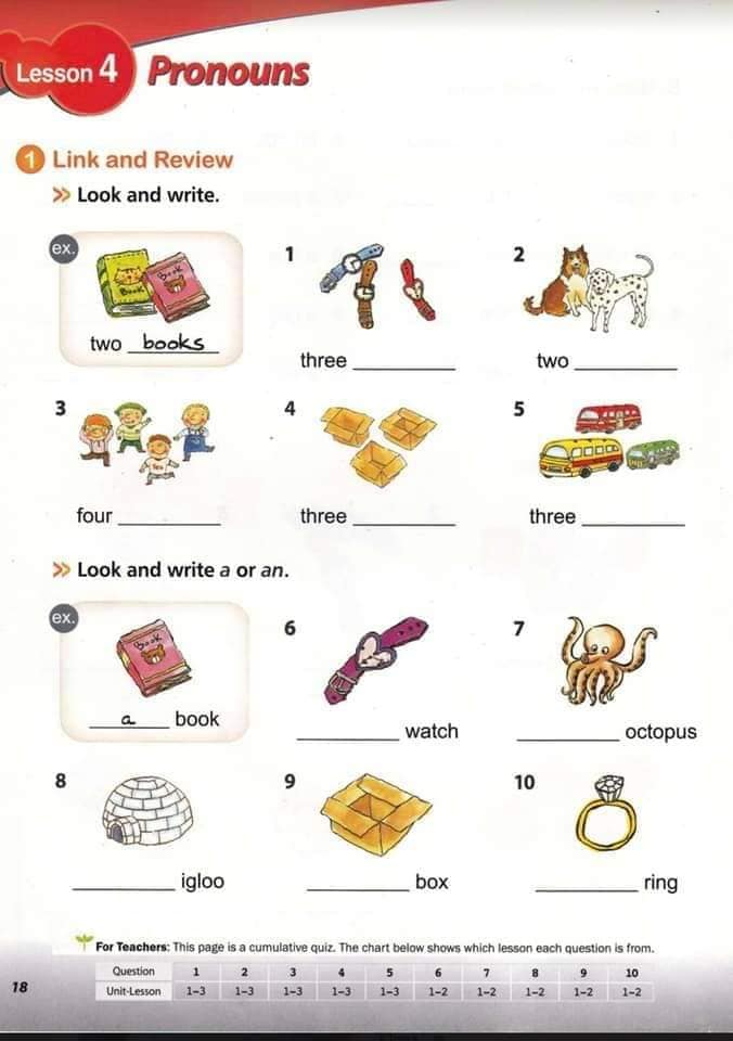 My first Grammar 1-2-3