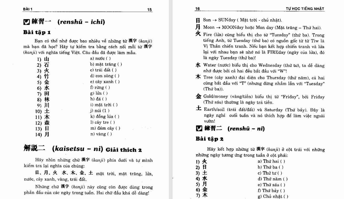 TỰ HỌC TIẾNG NHẬT CHO NGƯỜI MỚI BẮT ĐẦU (PDF)