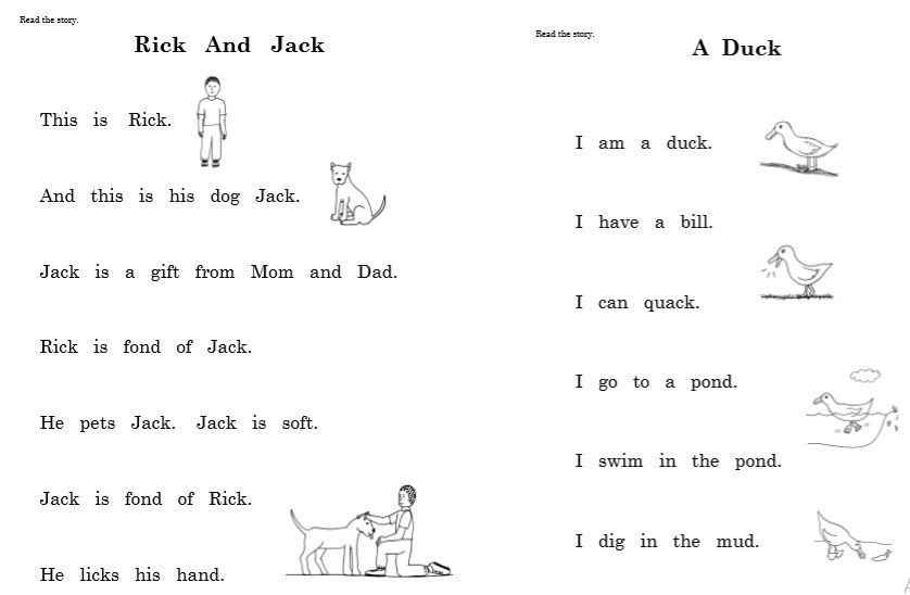 Practice Stories For Beginning Readers