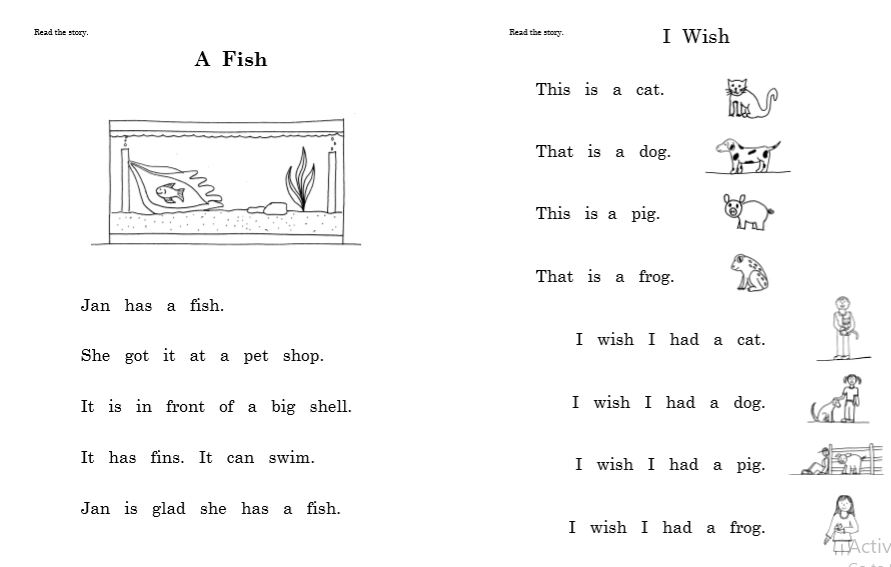 Practice Stories For Beginning Readers