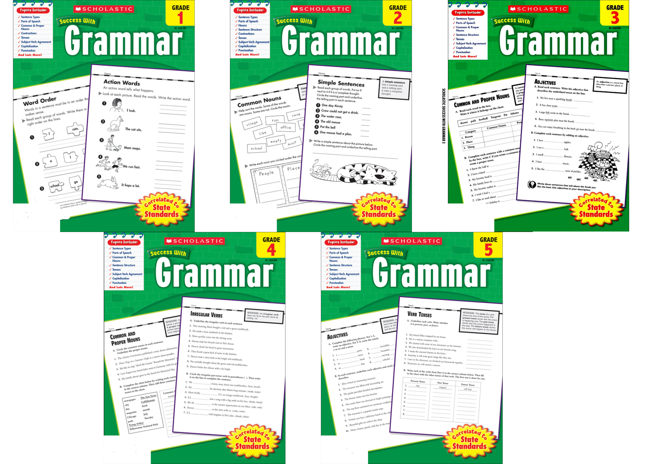 Scholastic Success With Grammar 1–5 (PDF) Scholastic Success With Grammar 1–5